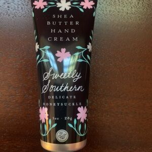 NIB Finchberry Sweetly Southern Shea Butter Hand Cream, 1 oz, Travel Size